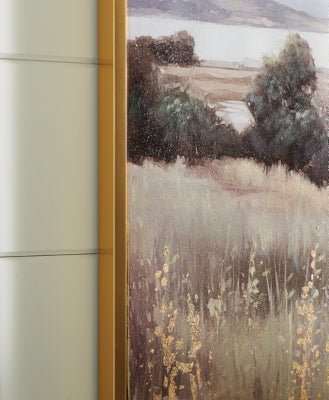 Clarkford Wall Art - Dark Brown Canvas Art modern furniture Contempo Furniture