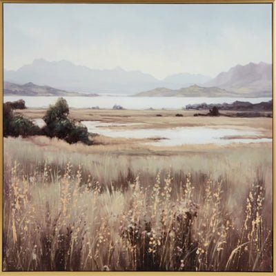 Clarkford Wall Art - Dark Brown Canvas Art modern furniture Contempo Furniture