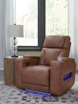 Clean - Slate Power Recliner - Dark Brown Reclining Chair modern furniture Contempo Furniture