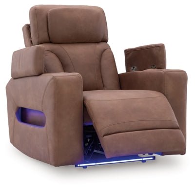 Clean - Slate Power Recliner - Dark Brown Reclining Chair modern furniture Contempo Furniture