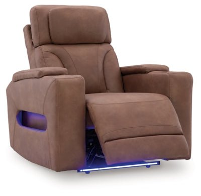 Clean - Slate Power Recliner - Dark Brown Reclining Chair modern furniture Contempo Furniture
