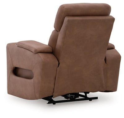 Clean - Slate Power Recliner - Dark Brown Reclining Chair modern furniture Contempo Furniture
