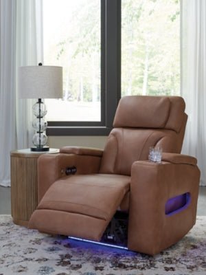 Clean - Slate Power Recliner - Dark Brown Reclining Chair modern furniture Contempo Furniture
