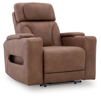 Clean - Slate Power Recliner - Dark Brown Reclining Chair modern furniture Contempo Furniture
