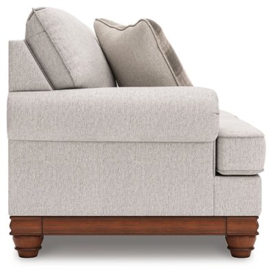 Clearbrooke Loveseat - Beige Stationary Loveseat modern furniture Contempo Furniture