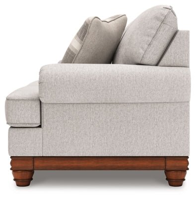 Clearbrooke Loveseat - Beige Stationary Loveseat modern furniture Contempo Furniture