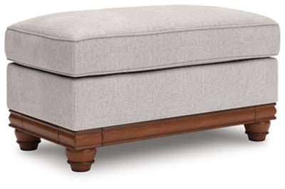 Clearbrooke Ottoman - Beige | Ashley Furniture