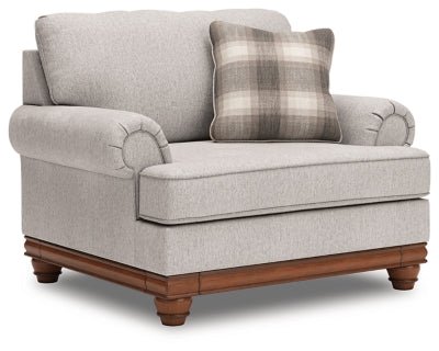 Clearbrooke Oversized Chair - Beige Arm Chair modern furniture Contempo Furniture