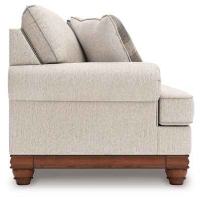 Clearbrooke Sofa - Beige Stationary Sofa modern furniture Contempo Furniture