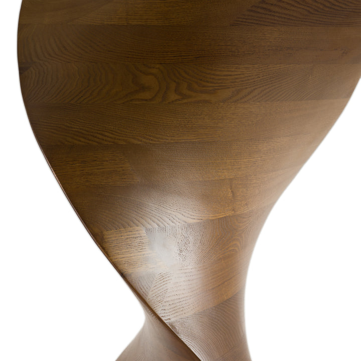 Cleveland - Contemporary Glass and Walnut Dining Table