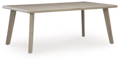 Cliff Trails Outdoor Dining Table - Beige | Ashley Furniture