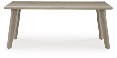 Cliff Trails Outdoor Dining Table - Beige Dining Table modern furniture Contempo Furniture