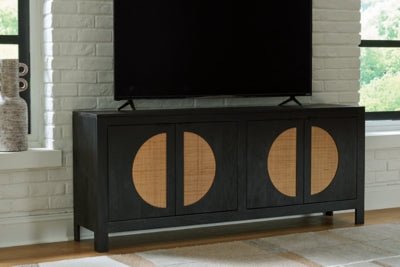 Cliffiings Accent Cabinet - Black Accent Cabinet modern furniture Contempo Furniture