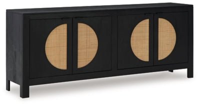 Cliffiings Accent Cabinet - Black Accent Cabinet modern furniture Contempo Furniture