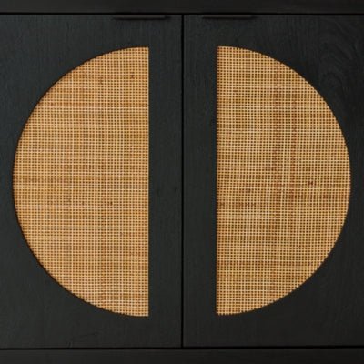 Cliffiings Accent Cabinet - Black Accent Cabinet modern furniture Contempo Furniture