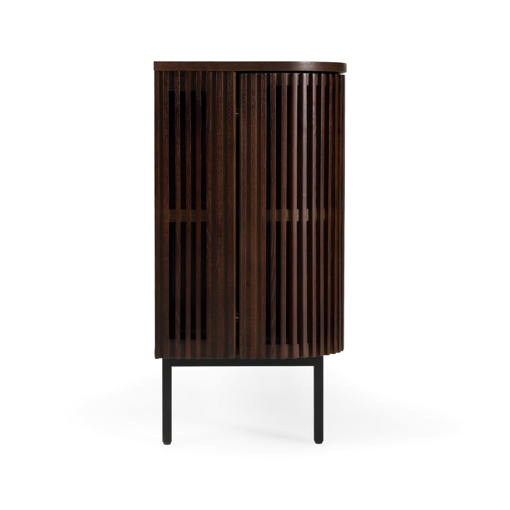 Clifton - Modern Smoked Ash Buffet - View 4