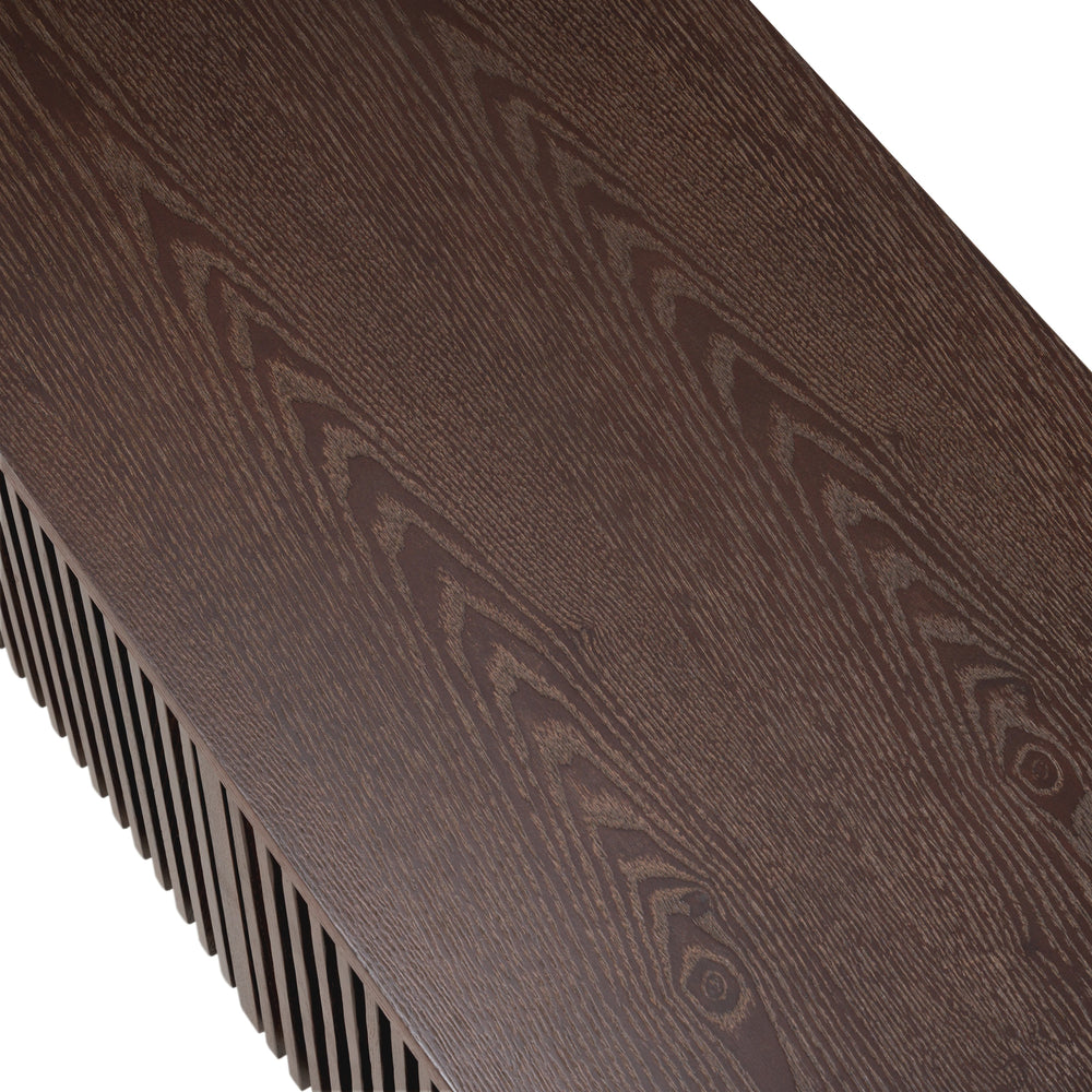 Clifton - Modern Smoked Ash Tall TV Stand - View 8