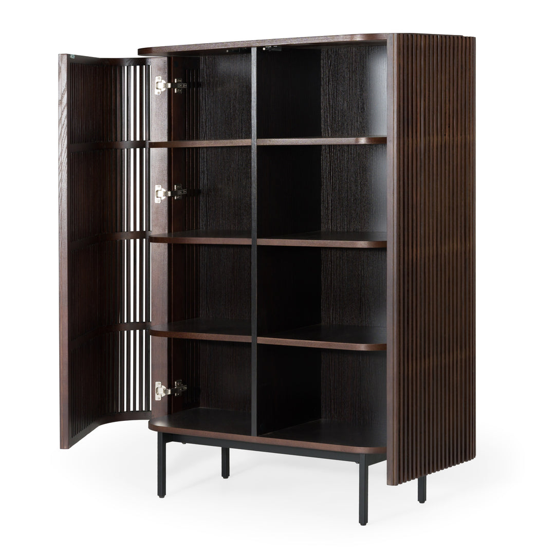 Clifton - Modern Smoked Ash Tall Buffet
