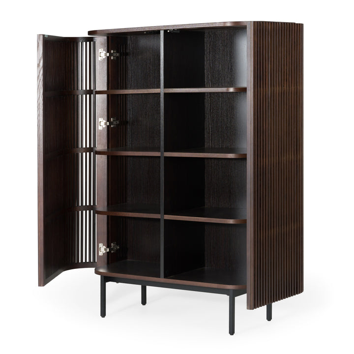Clifton - Modern Smoked Ash Tall Buffet