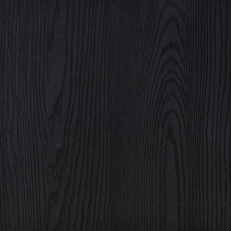 Clower - Engineered Wood C - Shaped Sofa Side Table - Black Side Table modern furniture Contempo Furniture