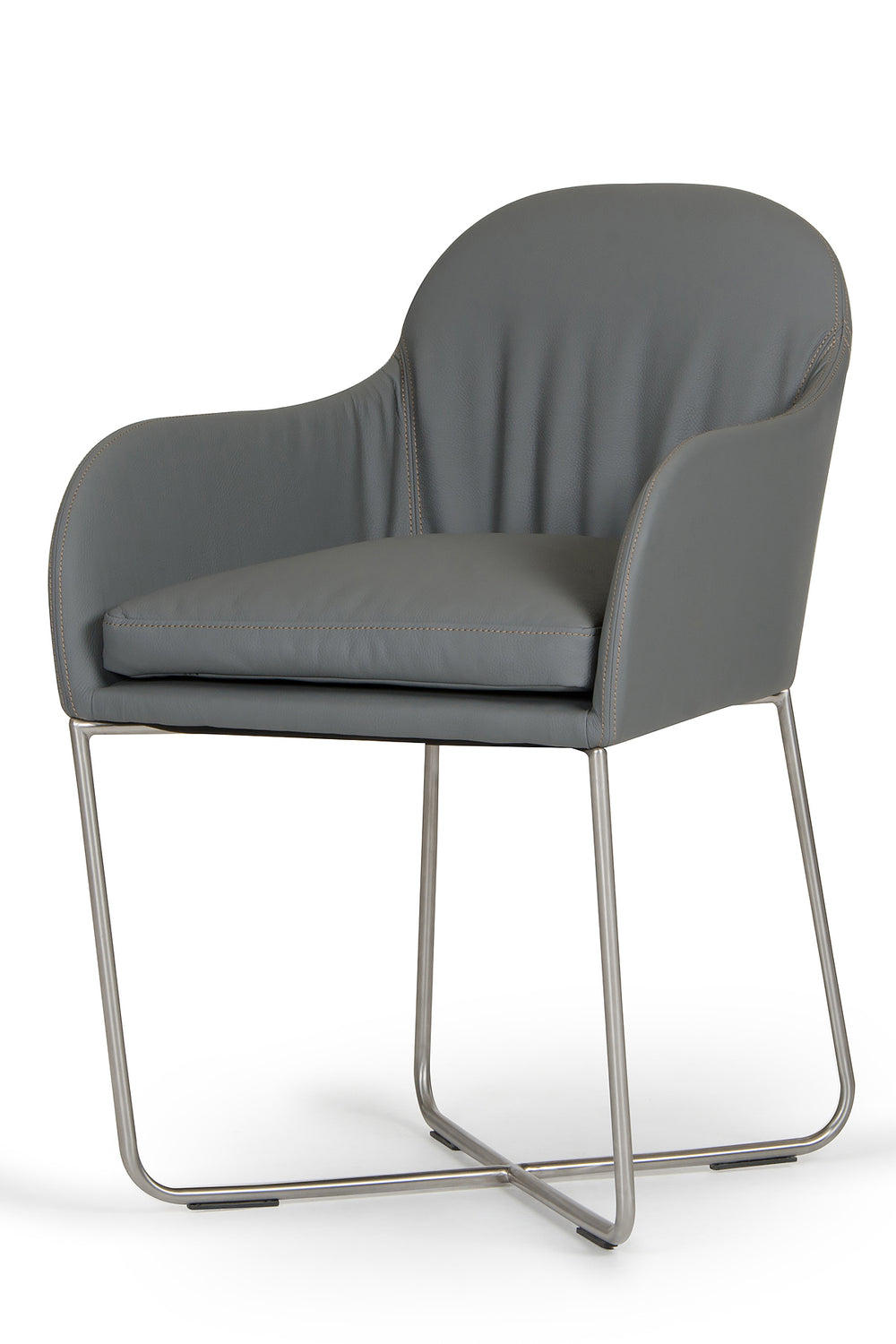 Sweeny Modern Grey Dining Chair