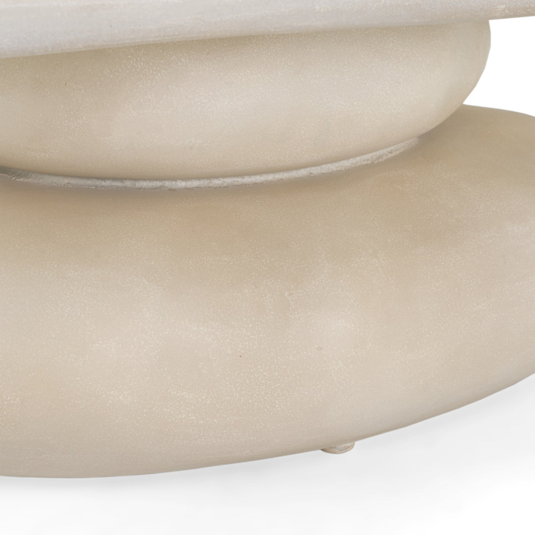 Coates - Modern Beige Fiberform Coffee Table