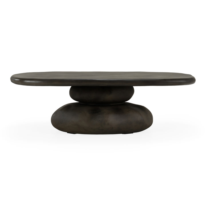 Coates - Modern Grey Fiberform Coffee Table