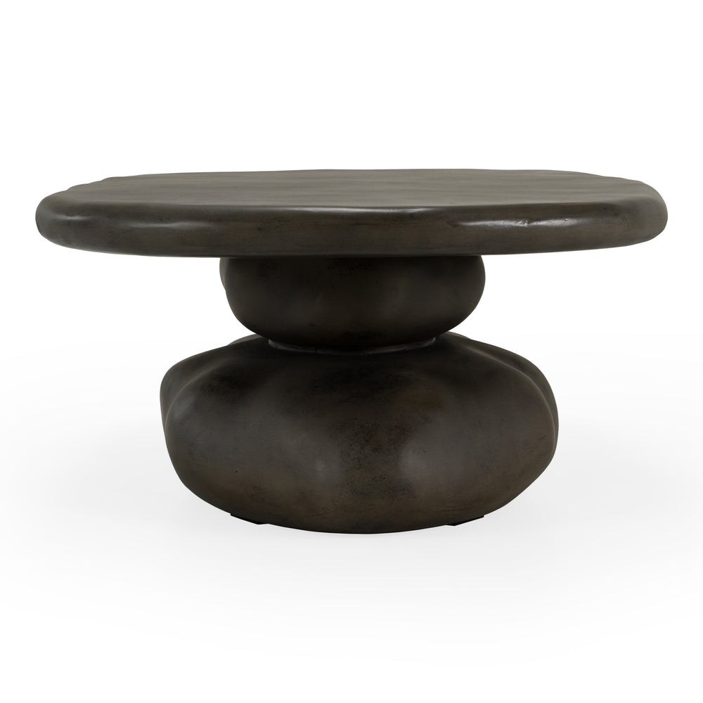 Coates - Modern Grey Fiberform Coffee Table