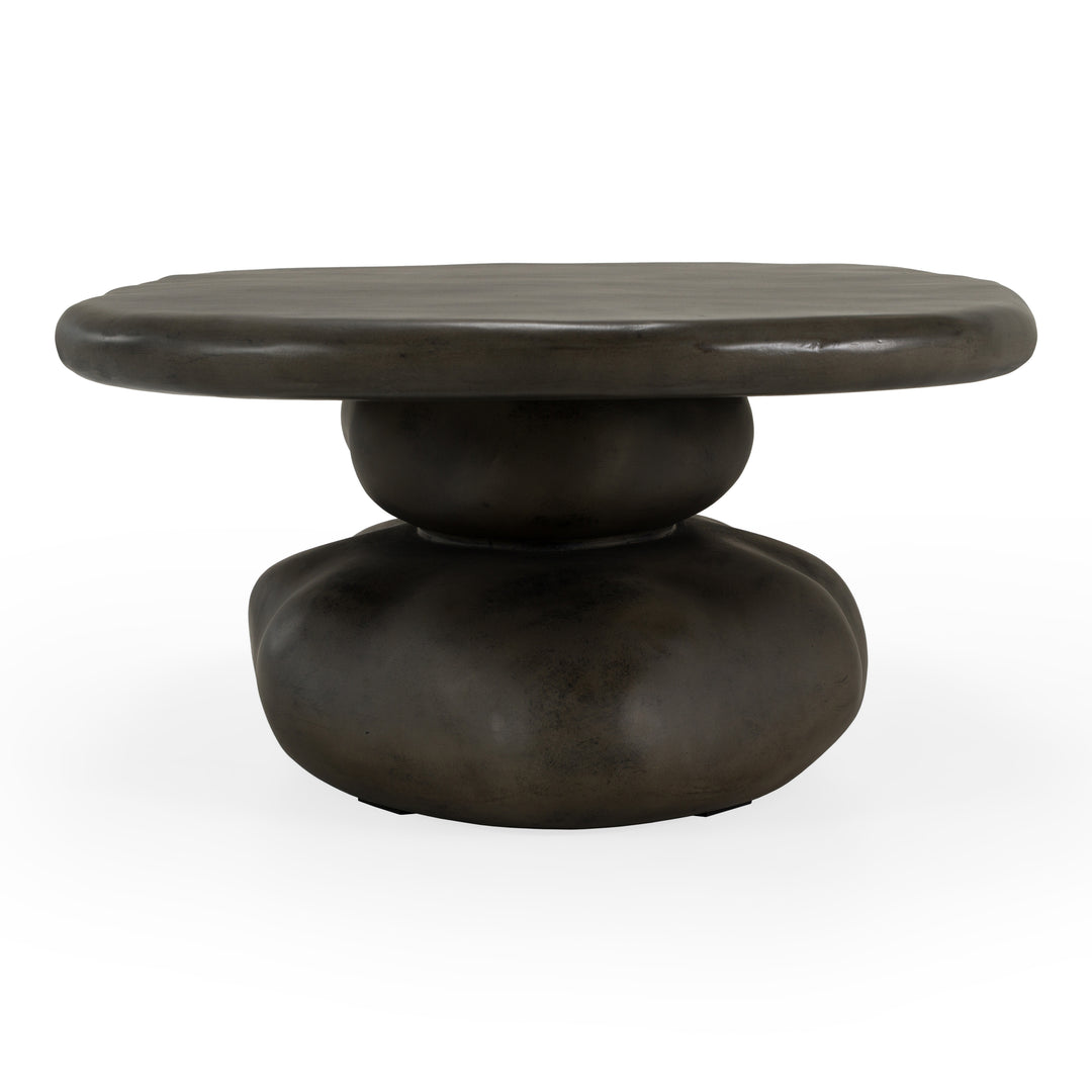 Coates - Modern Grey Fiberform Coffee Table