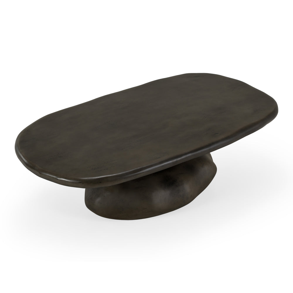 Coates - Modern Grey Fiberform Coffee Table