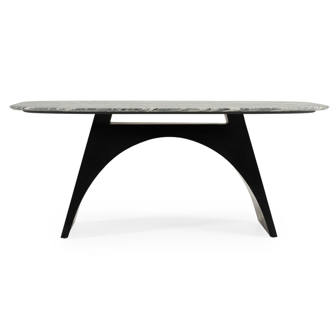 Colbert - Modern Black & White Marble Dining Table