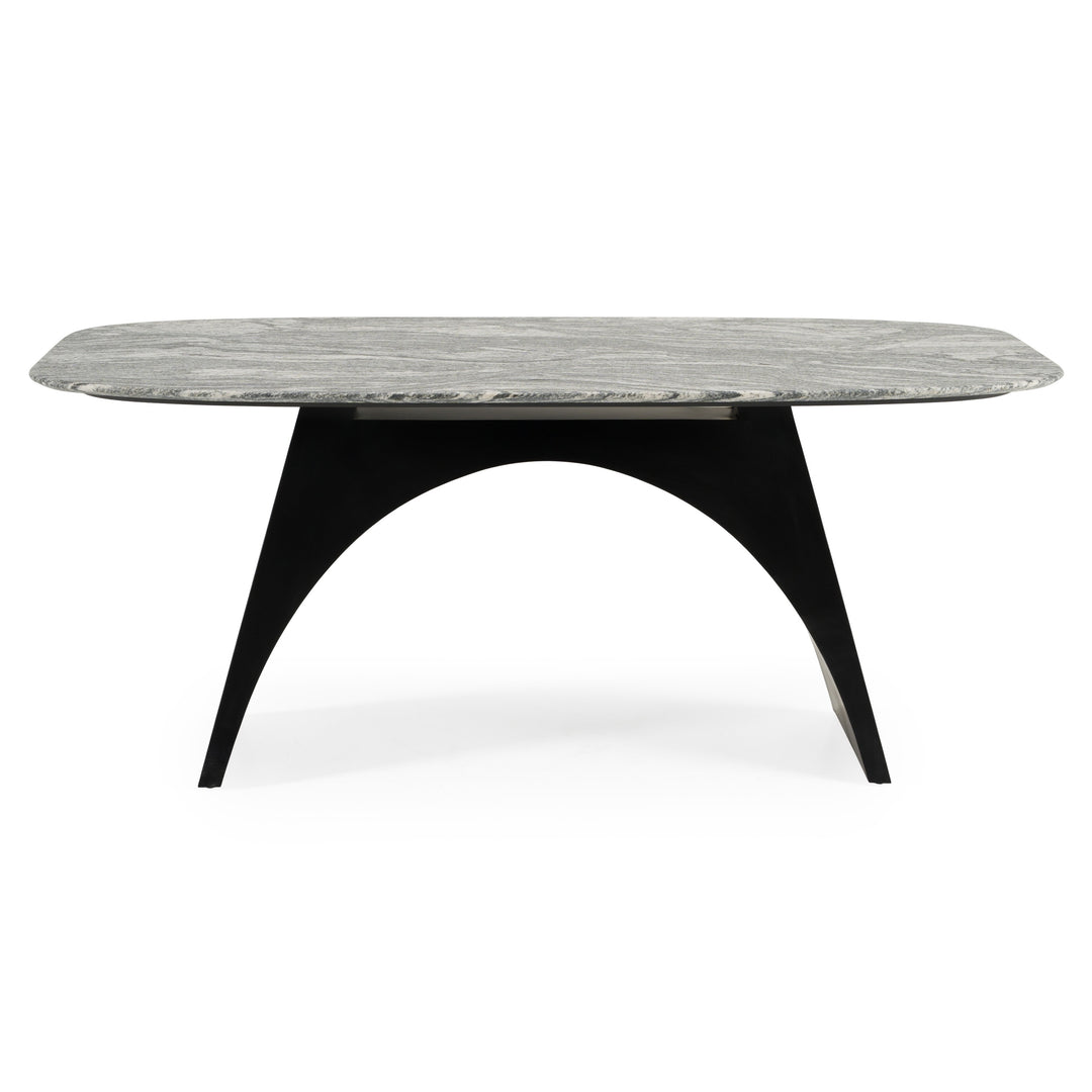 Colbert - Modern Black & White Marble Dining Table