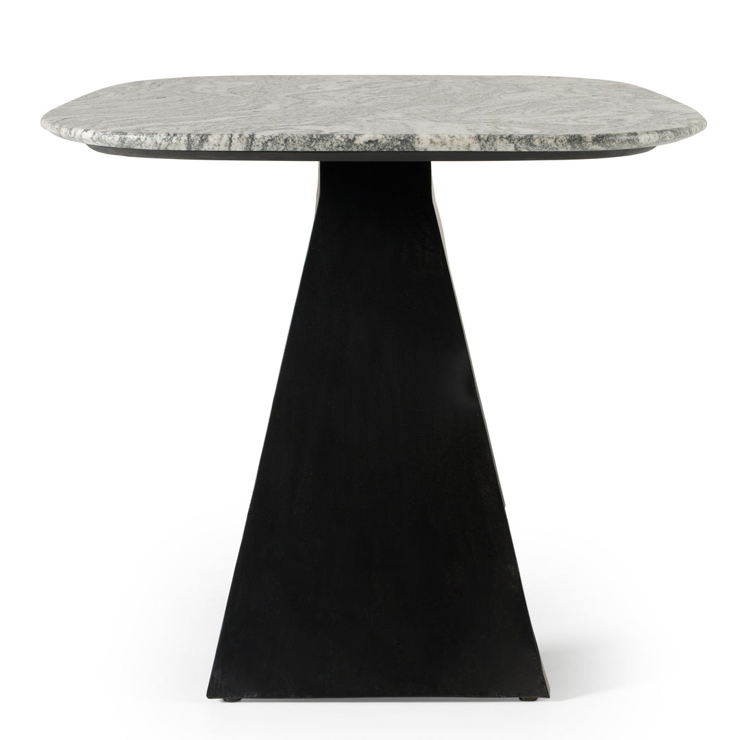 Colbert - Modern Black & White Marble Dining Table