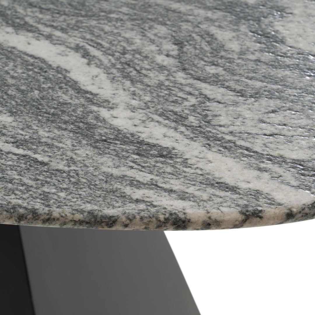 Colbert - Modern Black & White Marble Dining Table