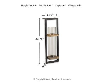Colburn Wall Sconce - Beige Sconces modern furniture Contempo Furniture