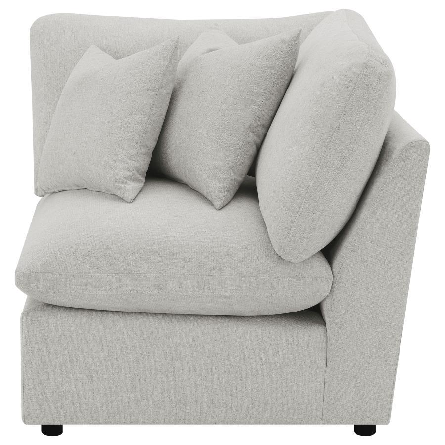 Collins - Modular Power Reclining Sectional Corner - Gray Corners modern furniture Contempo Furniture