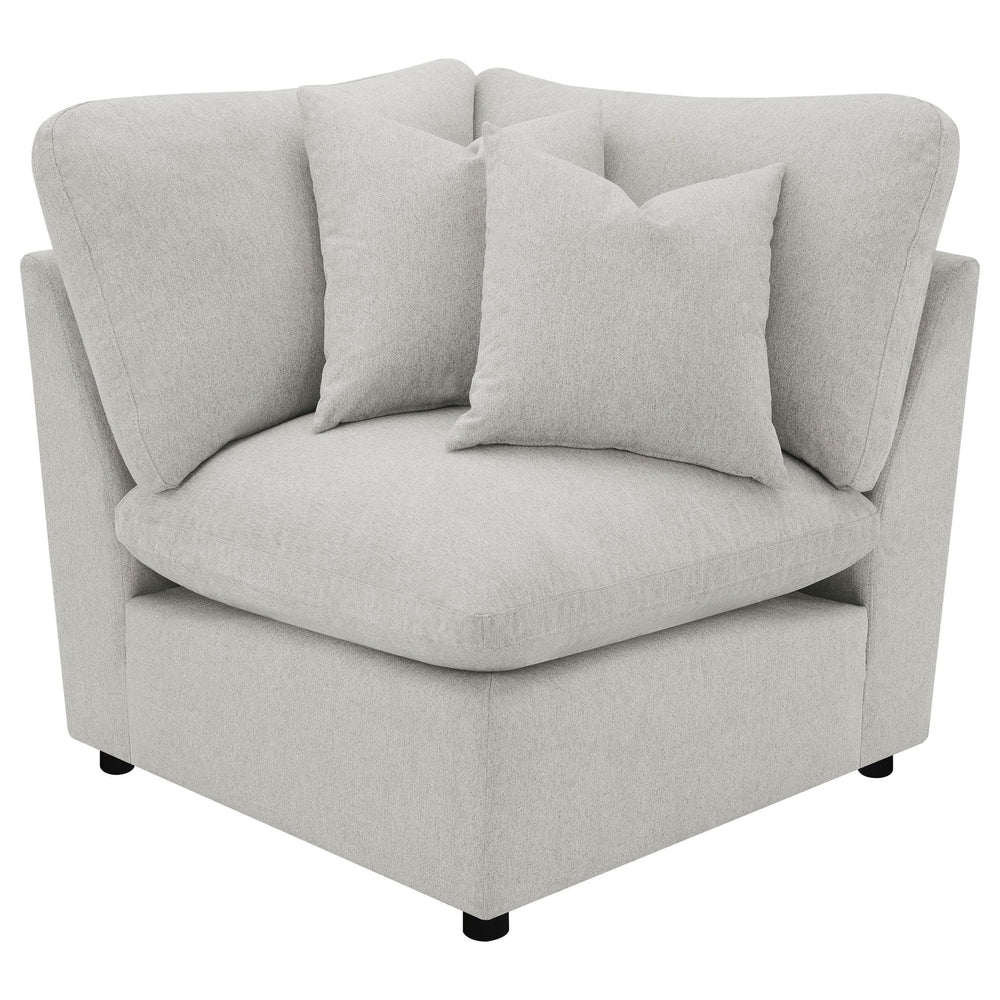 Collins - Modular Power Reclining Sectional Corner - Gray Corners modern furniture Contempo Furniture