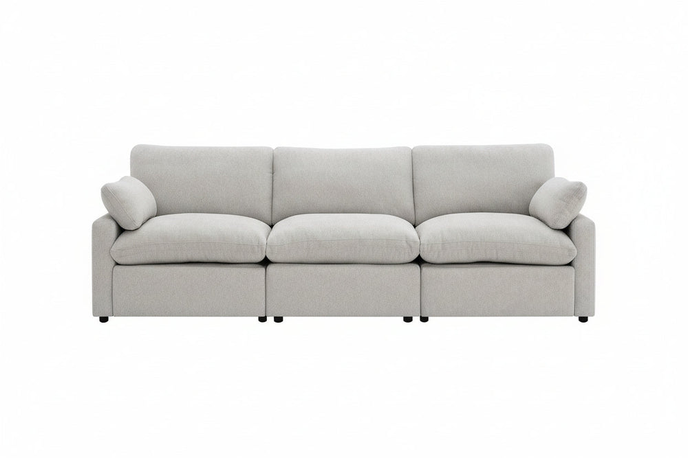 Collins Modular Power Reclining Sofa - Grey Power Reclining Sofa modern furniture Contempo Furniture