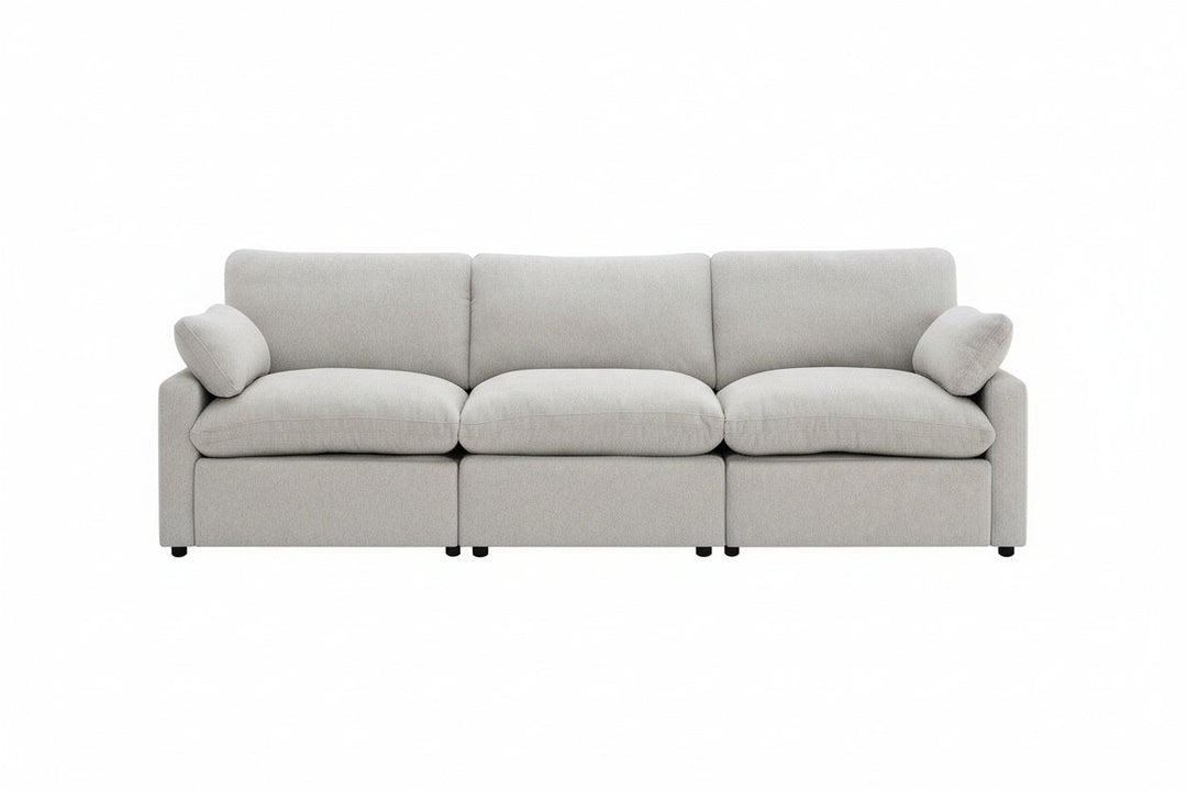 Collins Modular Power Reclining Sofa - Grey Power Reclining Sofa modern furniture Contempo Furniture