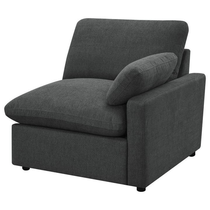 Collins - Modular Power Sofa - Dark Gray Reclining Sofa modern furniture Contempo Furniture