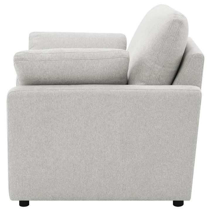 Collins - Upholstered Power Recliner Chair - Gray Reclining Chair modern furniture Contempo Furniture