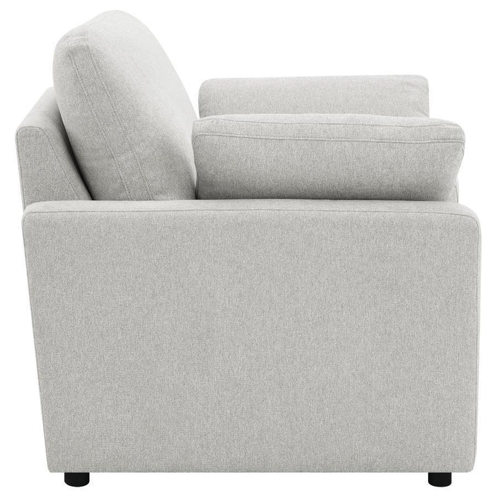 Collins - Upholstered Power Recliner Chair - Gray Reclining Chair modern furniture Contempo Furniture