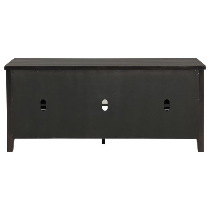 Concord - 2 - Door TV Stand Console - Distressed Java TV Stand modern furniture Contempo Furniture
