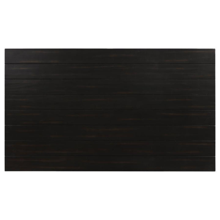 Concord - 2 - Drawer Rectangular Coffee Table - Distressed Java Coffee Table modern furniture Contempo Furniture