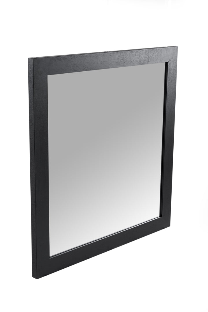 Concord - Modern Black Ash Mirror