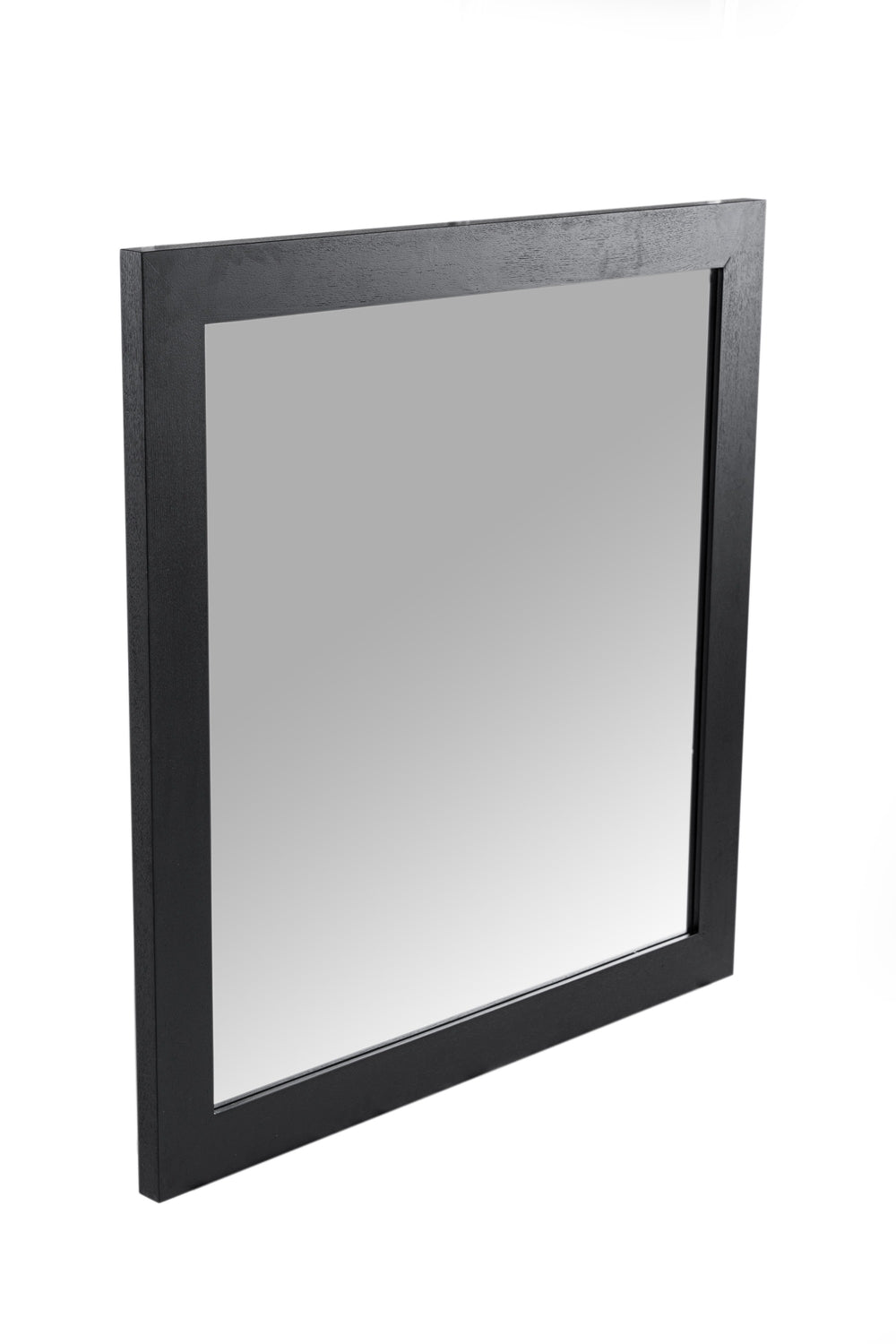 Concord - Modern Black Ash Mirror - View 3