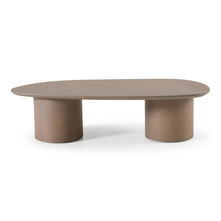 Connie - Modern White Oak Nesting Coffee Table Set