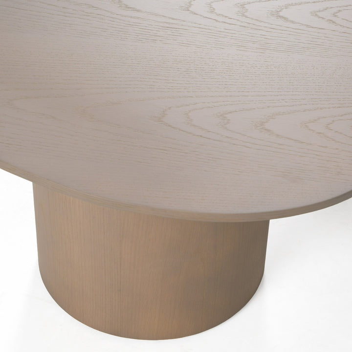 Connie - Modern White Oak Nesting Coffee Table Set