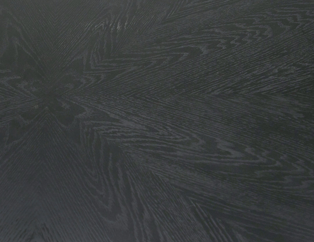 Conroy  Modern Black Round Dining Table