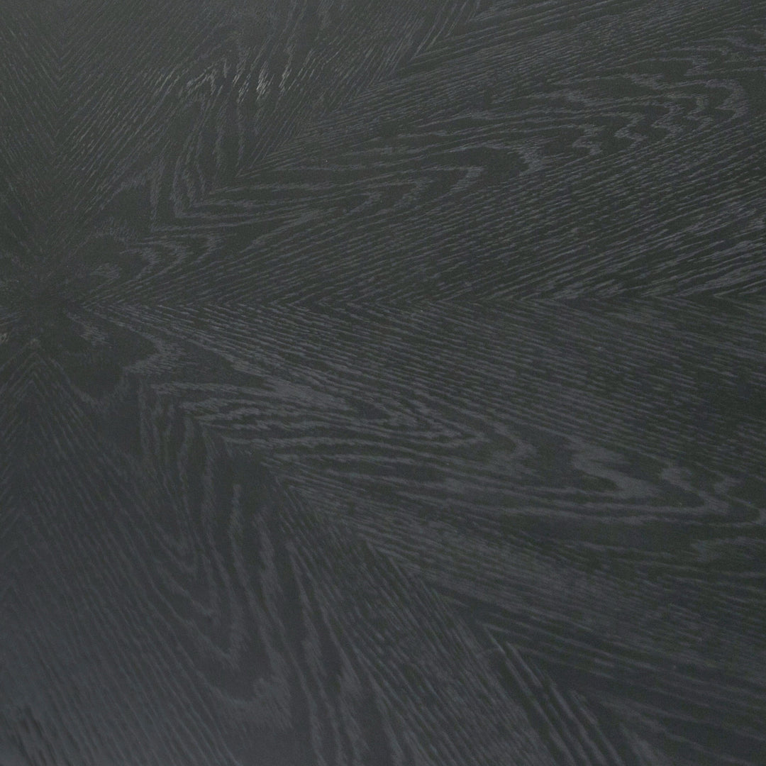Conroy + Luzerne - Modern Black + Pink Dining Table Set